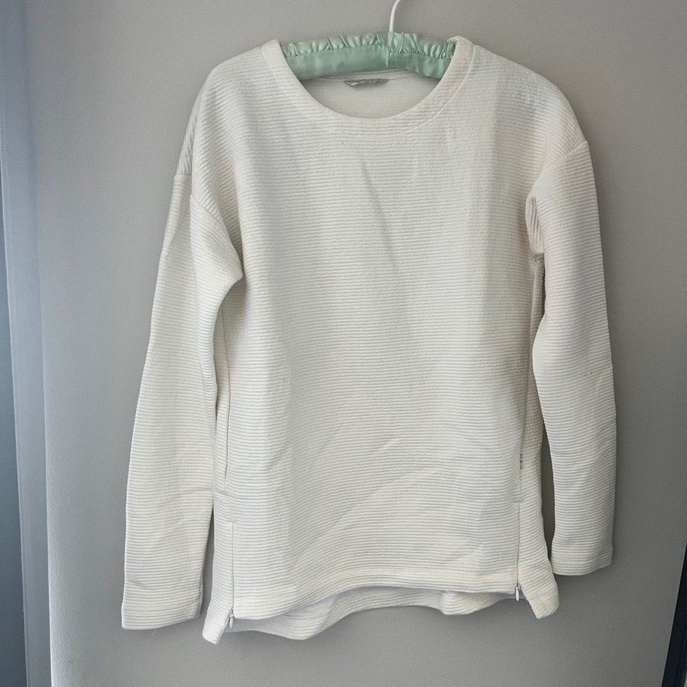 White Long Sleeve Sweater